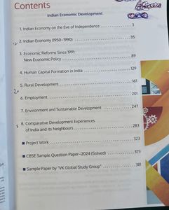 Indian Economic Development - Class XII