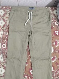 Men's Khaki Jogger Pants