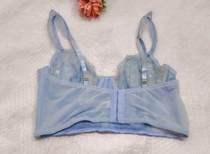 Sheer Lace Corset Bralette