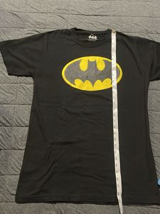 Black Batman and rasta leaf  T-Shirt (2)