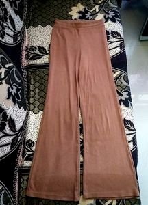 Ribbed Brown Trouser