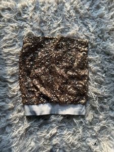 Sparkly Sequin Mini Skirt