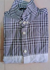 Men's Checked Button-Up Shirt