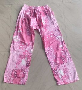 Pink Floral Pajama Set