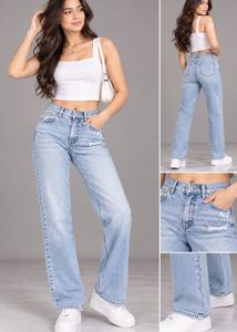 Light Wash Bootcut Jeans