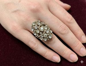Vintage Style Statement Cocktail Ring