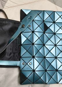 Geometric Blue Tote Bag