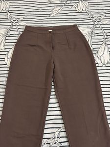 Chocolate Brown Wide Leg Trousers