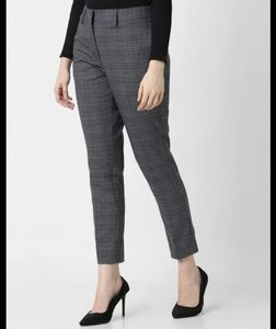 Women’s Checked Formal Trousers