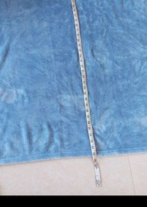 Soft Blue Throw Blanket
