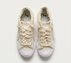 Unreleased Puma Distressed Canvas Sneakers
