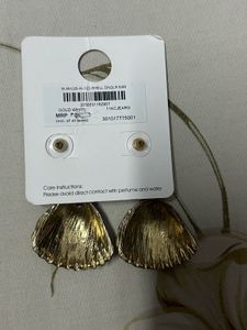 Unique Shell Drop Earrings