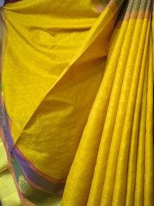 Elegant Yellow Saree