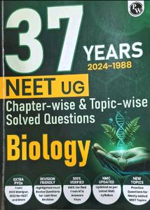 NEET UG Physics, Chemistry And Biology- 37 Years