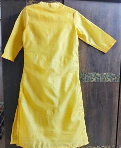 Festive Wear kurta And Cream Bottom