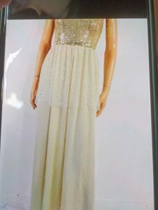 Sparkling Strapless Gown