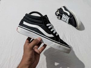 Vans Sk8-Hi Black White Sneakers