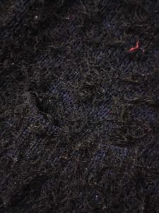 Furry Black Sweater