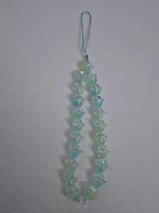 Beaded Flower Phone Charm Strap