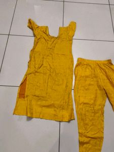 Yellow Kurta Set