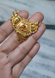 Black Beads Chains Combo With Locket