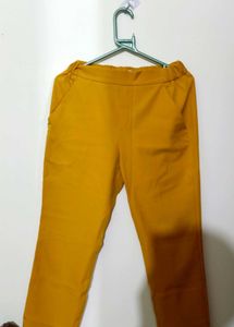 Mustard Yellow Zara Trouser