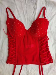 🎉Premium Quality Red Corset