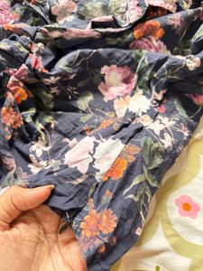 Floral Print Crop Top🌼