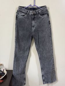 Acid Wash High Waisted Jeans