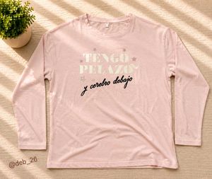 Pink Long Sleeve T-Shirt
