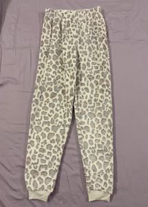 Cozy Leopard Print Joggers