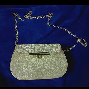 Sparkling Gold Clutch Bag