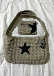 crochet tote bagg