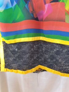 Yellow Kurti With Bottoms