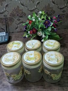 Vintage "Spring" Canister Set - 6 Pieces