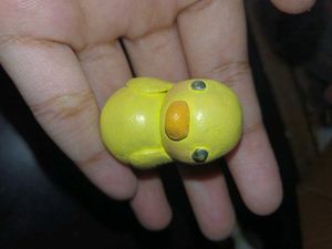 Cute Yellow Chick Figurine