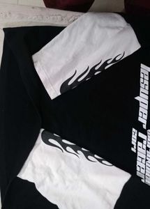 Cropped Racing Tshirt