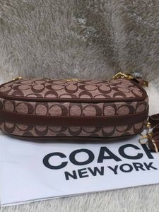 Coach Monogram Shoulder Bag
