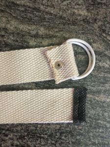 Off White Cloth Belt