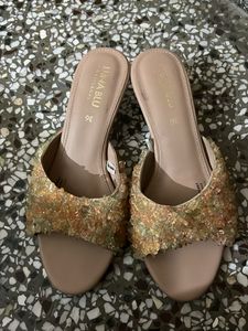 Luna Blu Sparkly Slides…westside