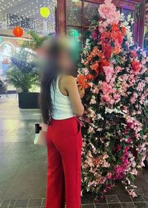 Stylish Red Wide Leg Pants