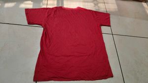 Red Los Angeles Graphic Tee