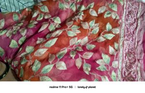 Beautiful Floral Print Saree joint sare