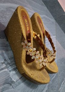 Bridal Wedge Heels