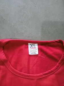 Cute Red Printed Dress