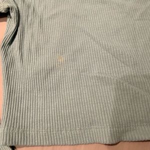 Blue One-Shoulder Top