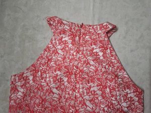 Elegant Red Halter neck Dress