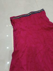 Beautiful Pink Ethnic Skirt with Embroidery