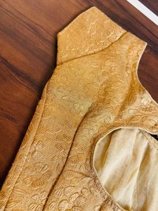 Rose Golden Design Blouse For Girls 💗