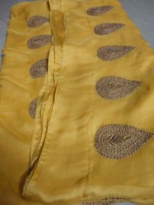 Yellow Dress Material